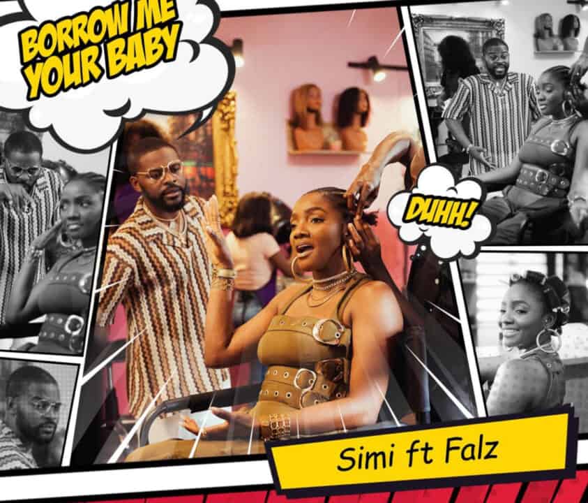 Simi and Falz reunite for fun collab 'Borrow Me Your Baby'
